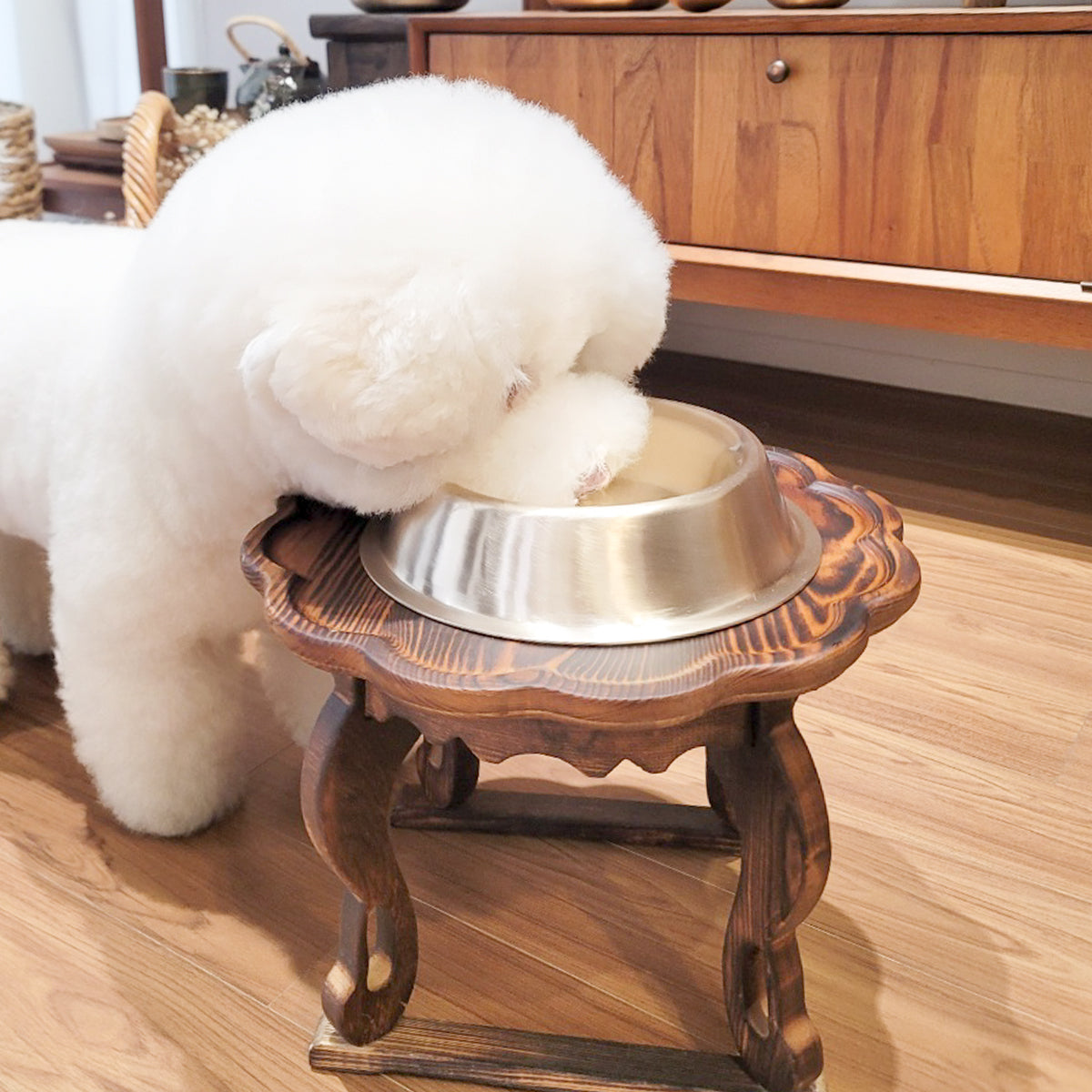Bangjja Yugi Anti-Bacterial Pet Rice/Water Bowl