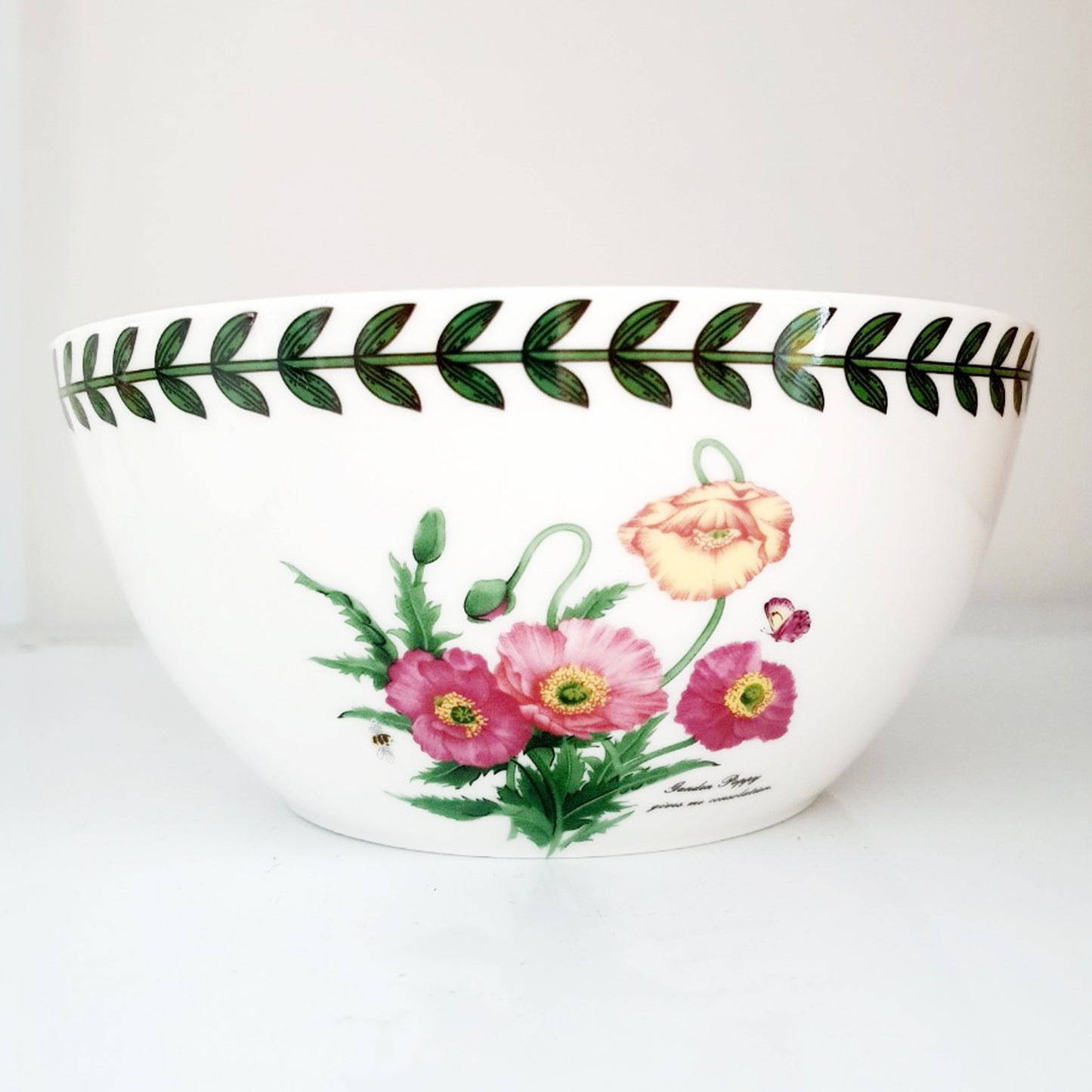 [Bone China] Floral Garden Ceramic Noodle Bowl 177mm (𝟑𝟓% 𝐎𝐅𝐅)