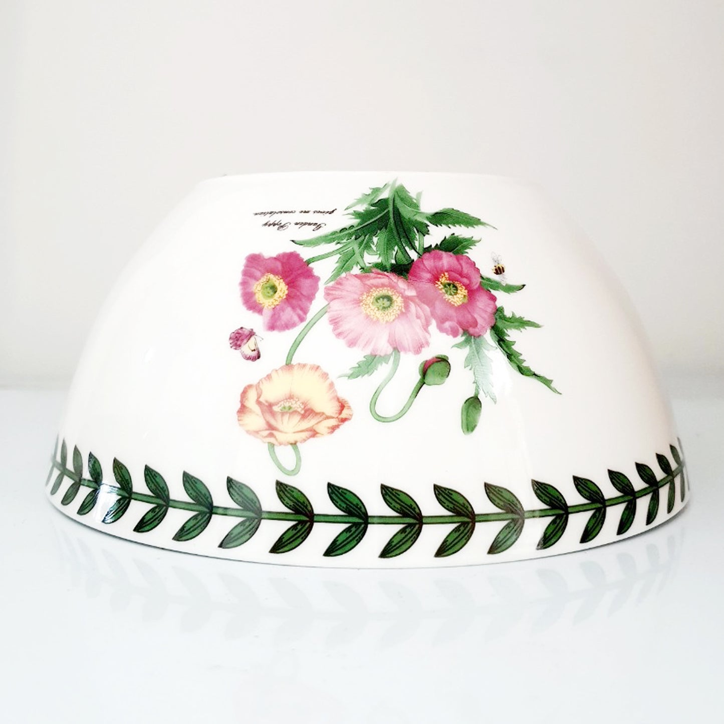 1+1 [Bone China] Floral Garden Ceramic Noodle Bowl 177mm (2P)