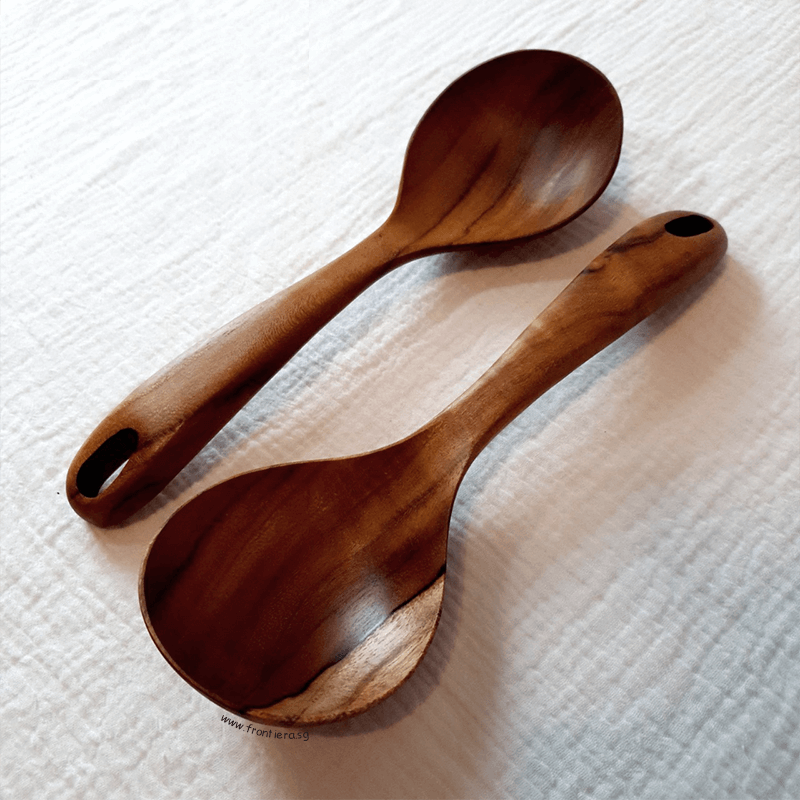 Teakwood Scoop Ladle Spoon 250mm 𝟏𝟓% 𝐎𝐅𝐅