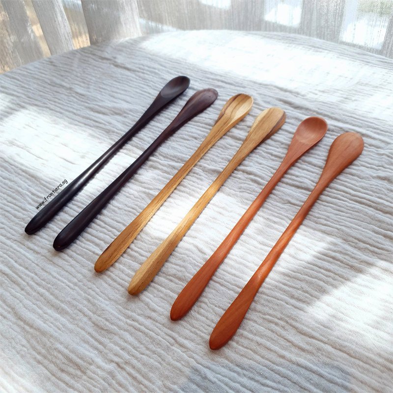 Sawowood Long Spoon 200mm [Set of 2]