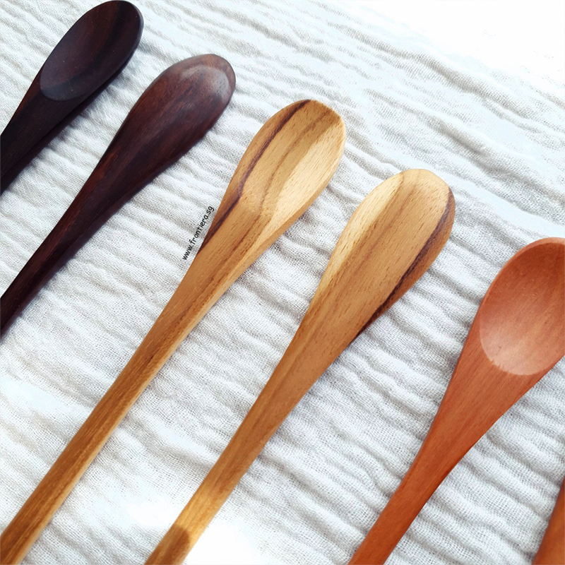 Sawowood Long Spoon 200mm [Set of 2]