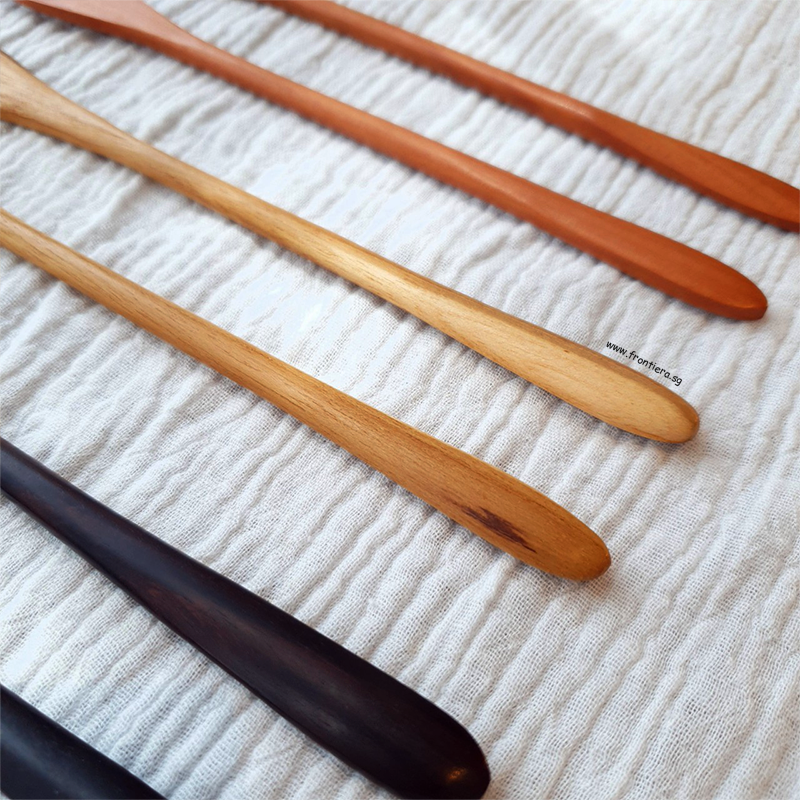 Sawowood Long Spoon 200mm [Set of 2]