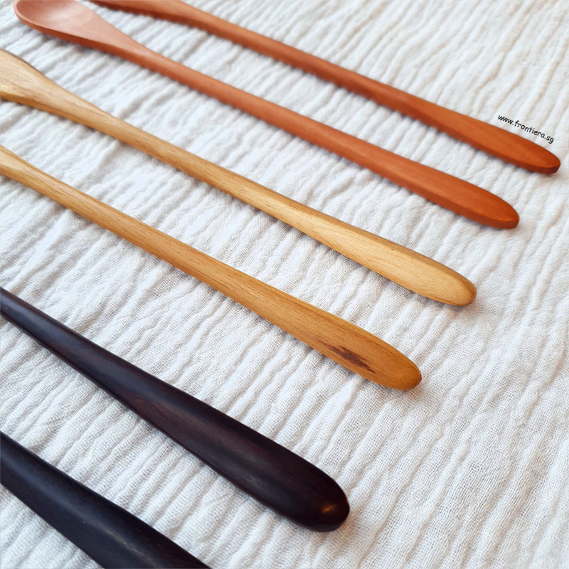 Sawowood Long Spoon 200mm [Set of 2]