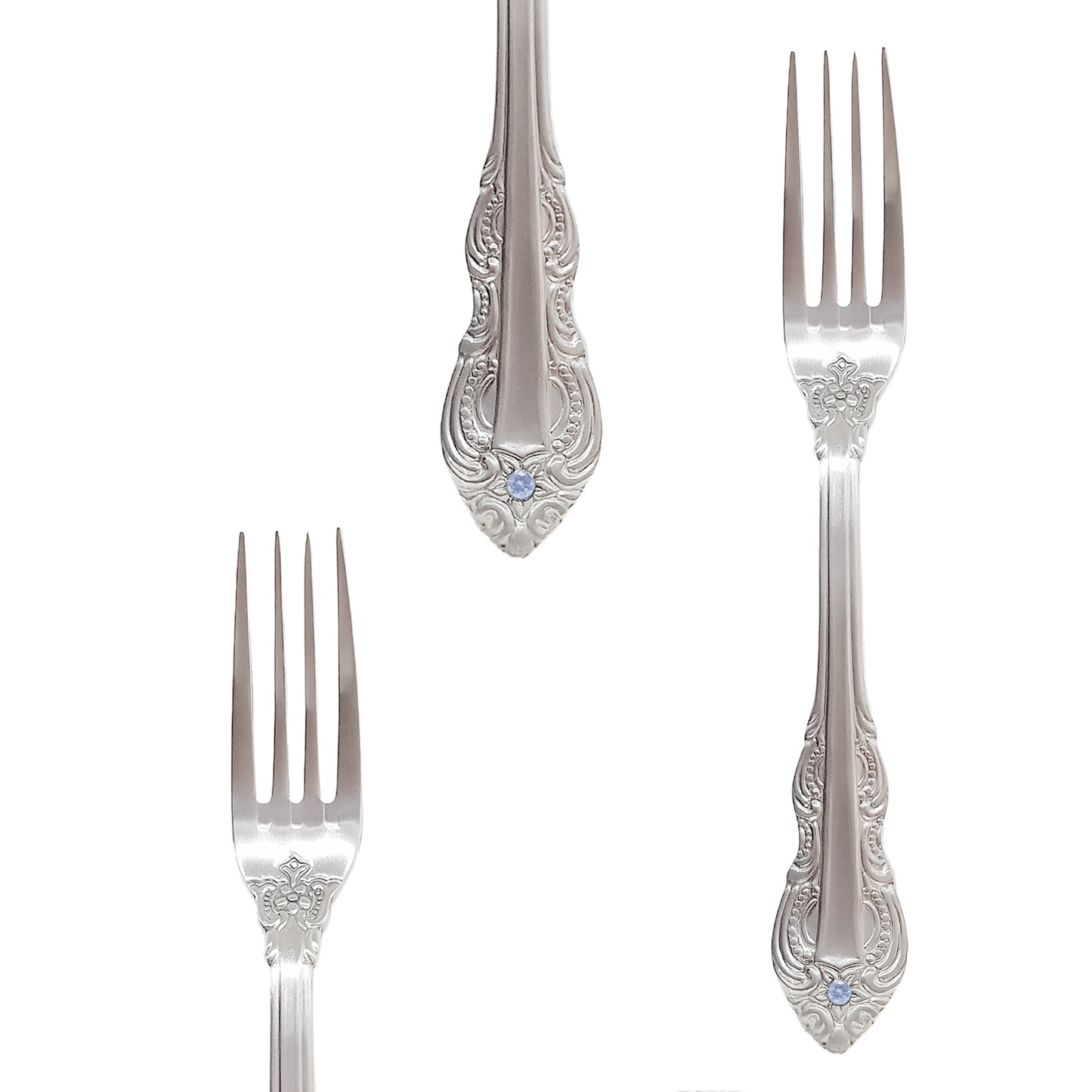 Luna Sapphire 24Pcs, 4-Person Cutlery Set