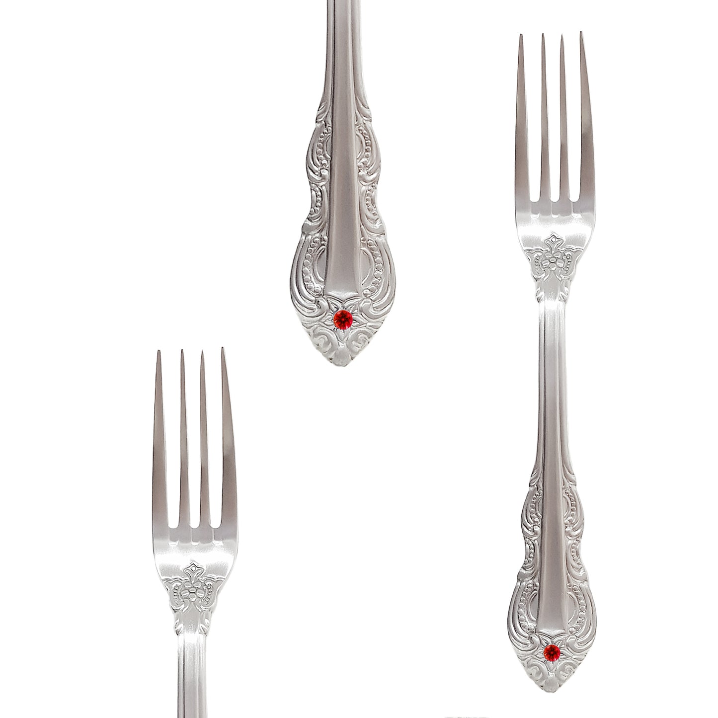 Luna Ruby 24Pcs, 4-Person Cutlery Set