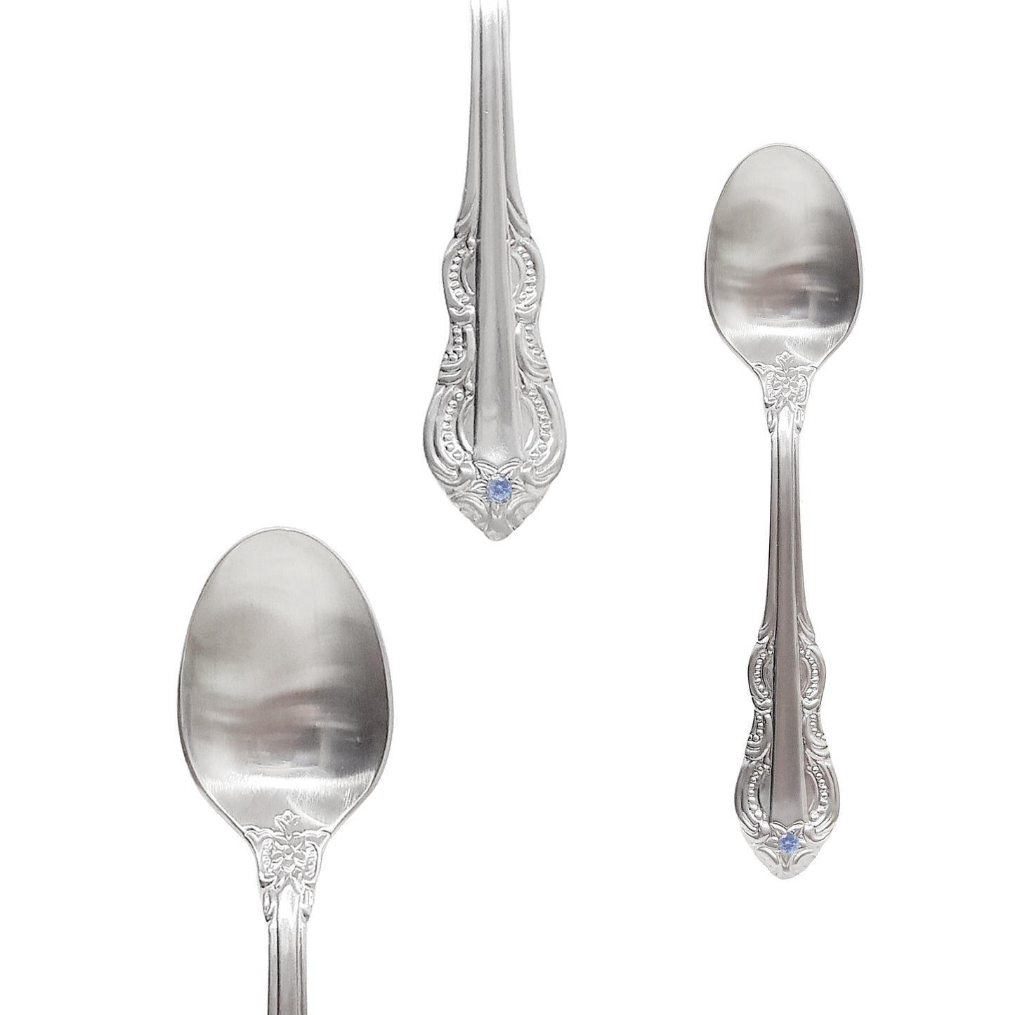 Luna Sapphire Coffee Spoon 154mm