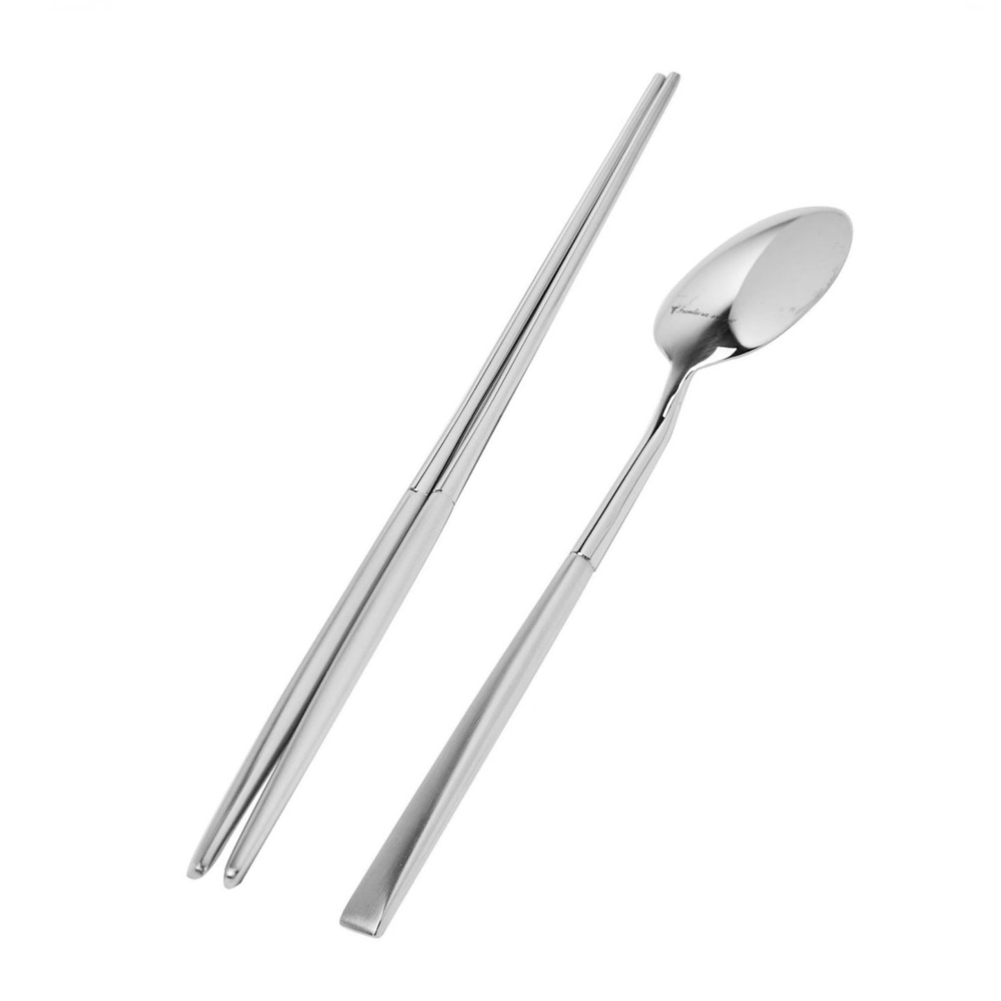 Luxus (Semi Satin) Oriental Spoon & Chopsticks 1 Set (Last Set)
