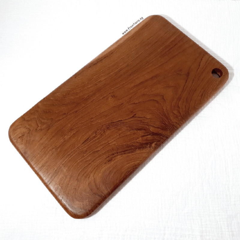 Teakwood Cutting Board 400mm + Custome Engraving (Optional)