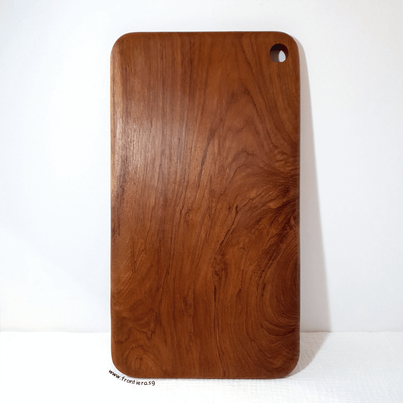 Teakwood Cutting Board 400mm + Custome Engraving (Optional)