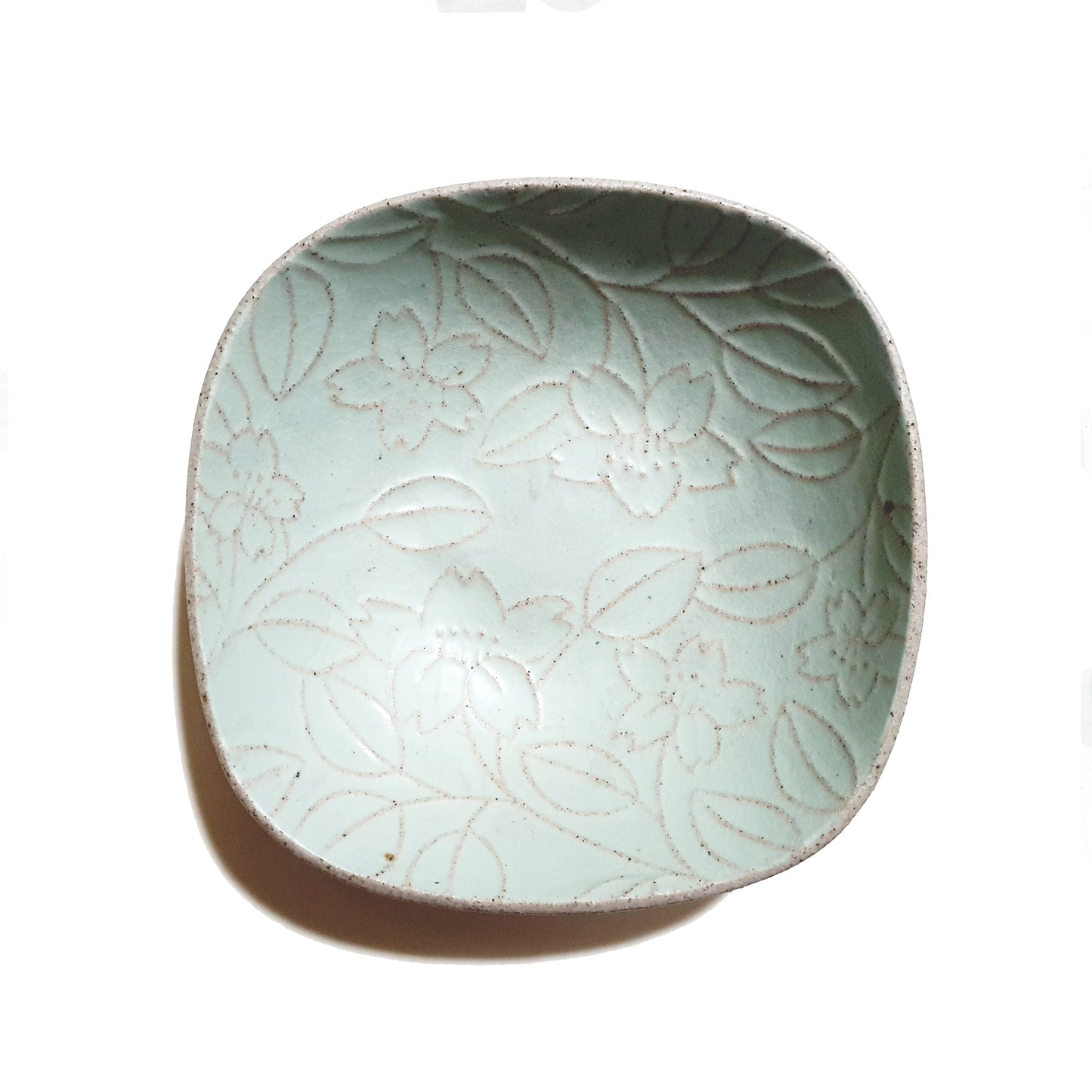 Sqaure Roundish Bowl 170mm - (Mint Color)