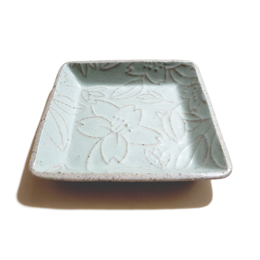 Square Plate 140mm - (Mint Color)