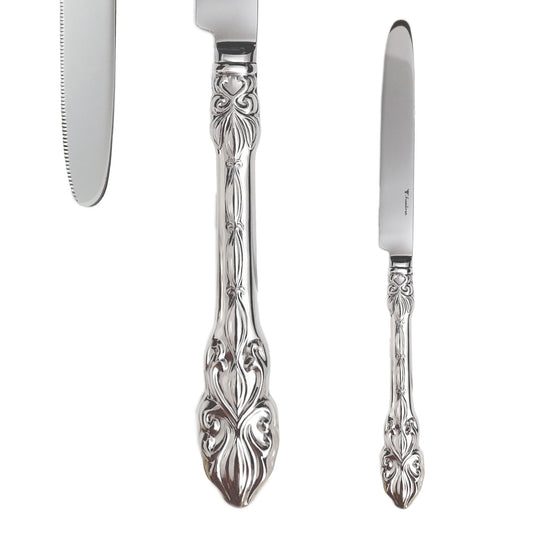 1+1 Rococo Table Knife (2P)