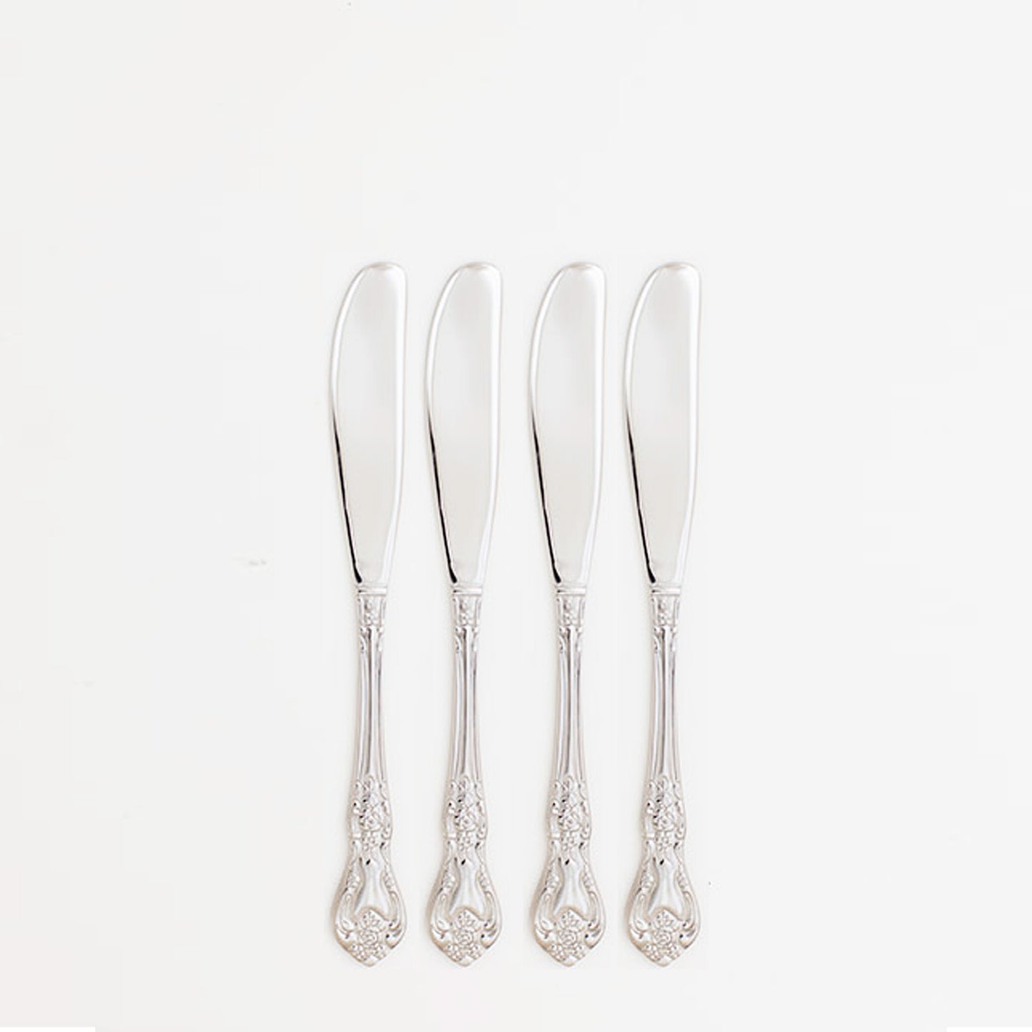 Rose 4-Pcs Butter Knife Set 155mm