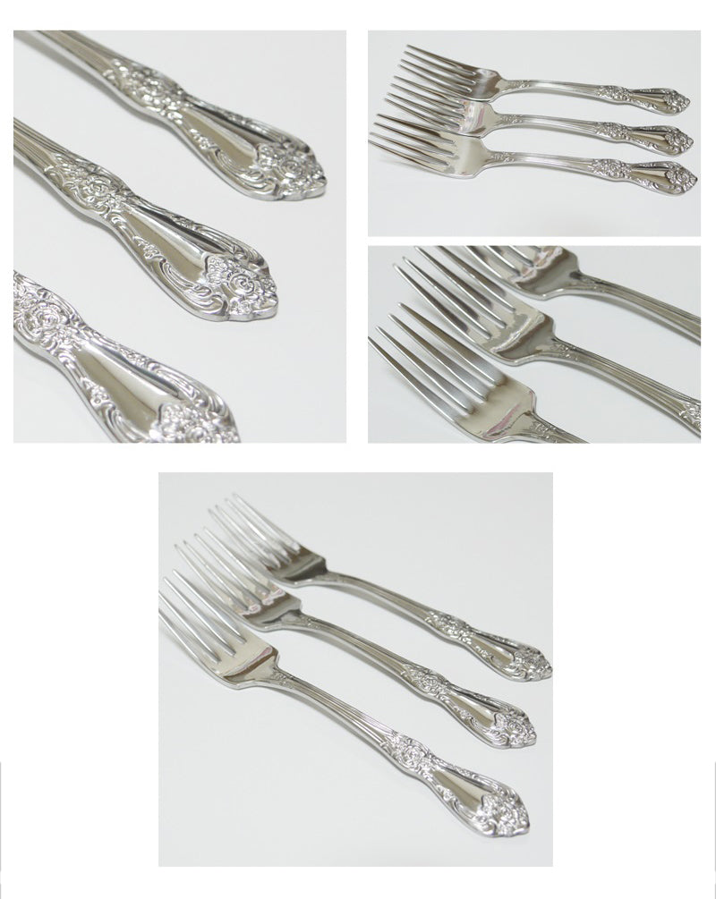 Frontiera Rose 30Pcs, 6-Person Cutlery Set