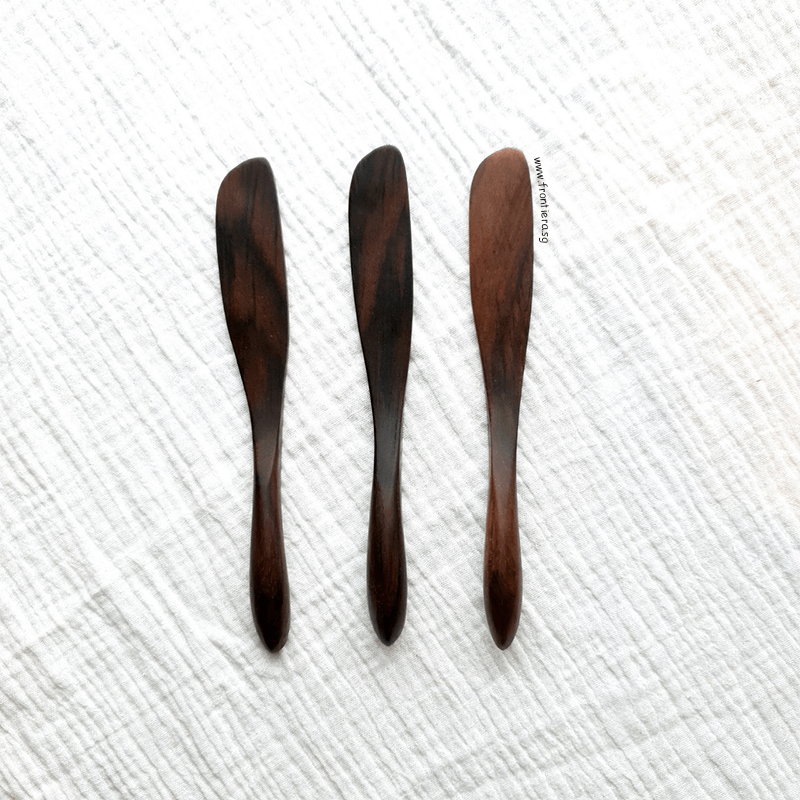 Rosewood wooden Butter Spreader 160mm – FRONTIERA.SG