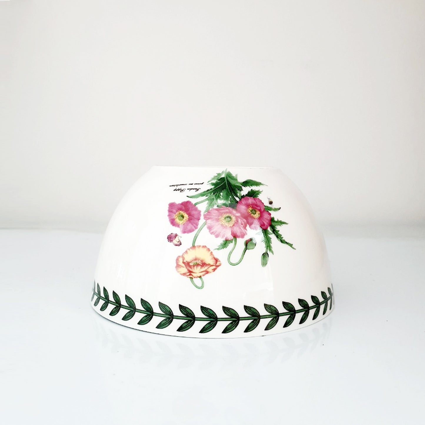 1+1 [Bone China] Floral Garden Ceramic Rice Bowl 113mm (2P)