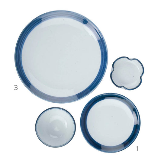 Frontiera Blue Moon Dinner Plate (Size 3) 26.5cm (1pc/4pcs Set)