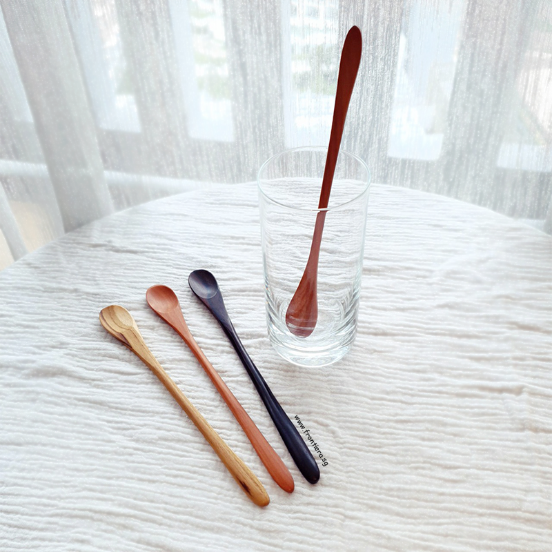 Sawowood Long Spoon 200mm [Set of 2]