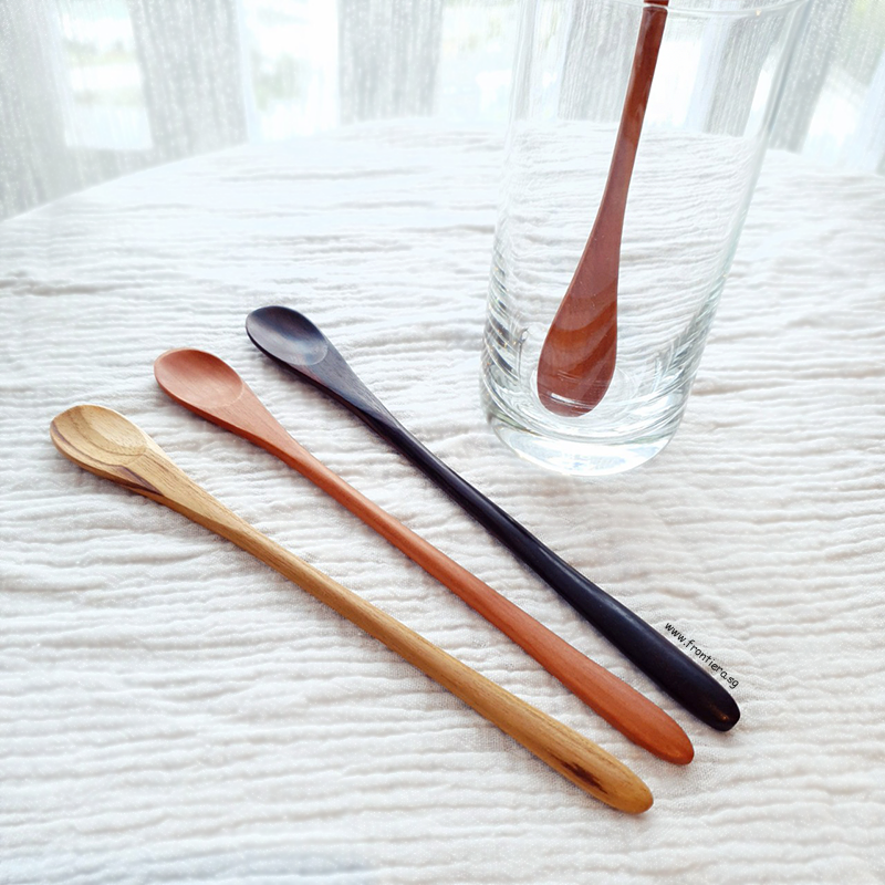 Sawowood Long Spoon 200mm [Set of 2]