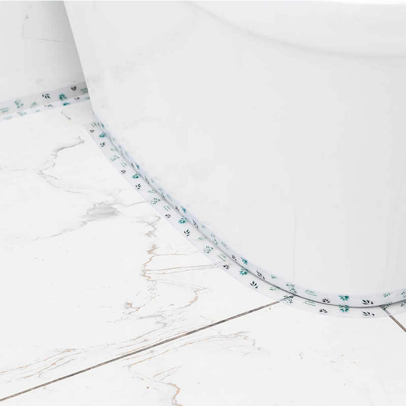 Anti-Mildew Waterproof Sealing Tape for Kitchen & Bathroom (Leaves)