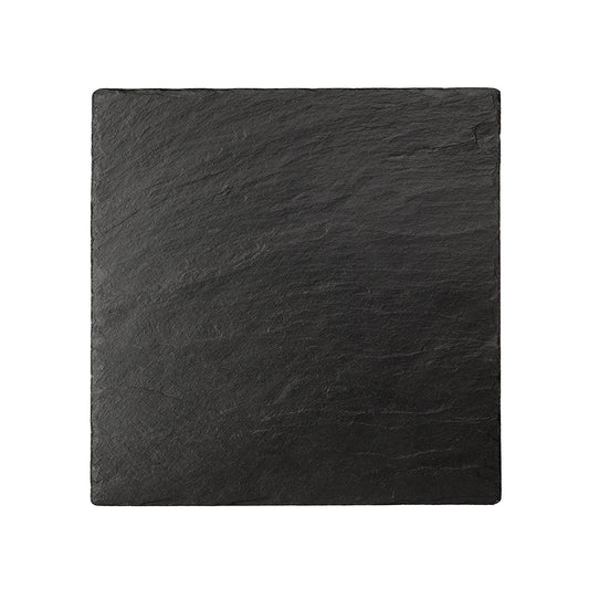 Natural Black Slate Tray with Chalk (Set) 20cm x 20cm