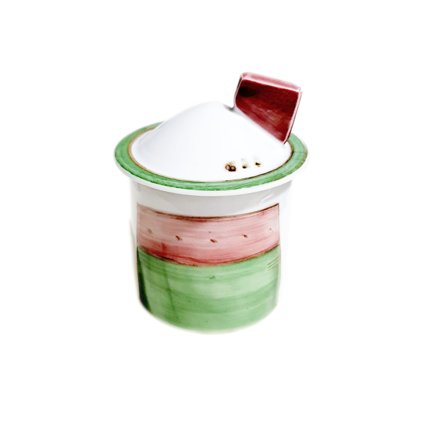 Red Roof House Spice Jar