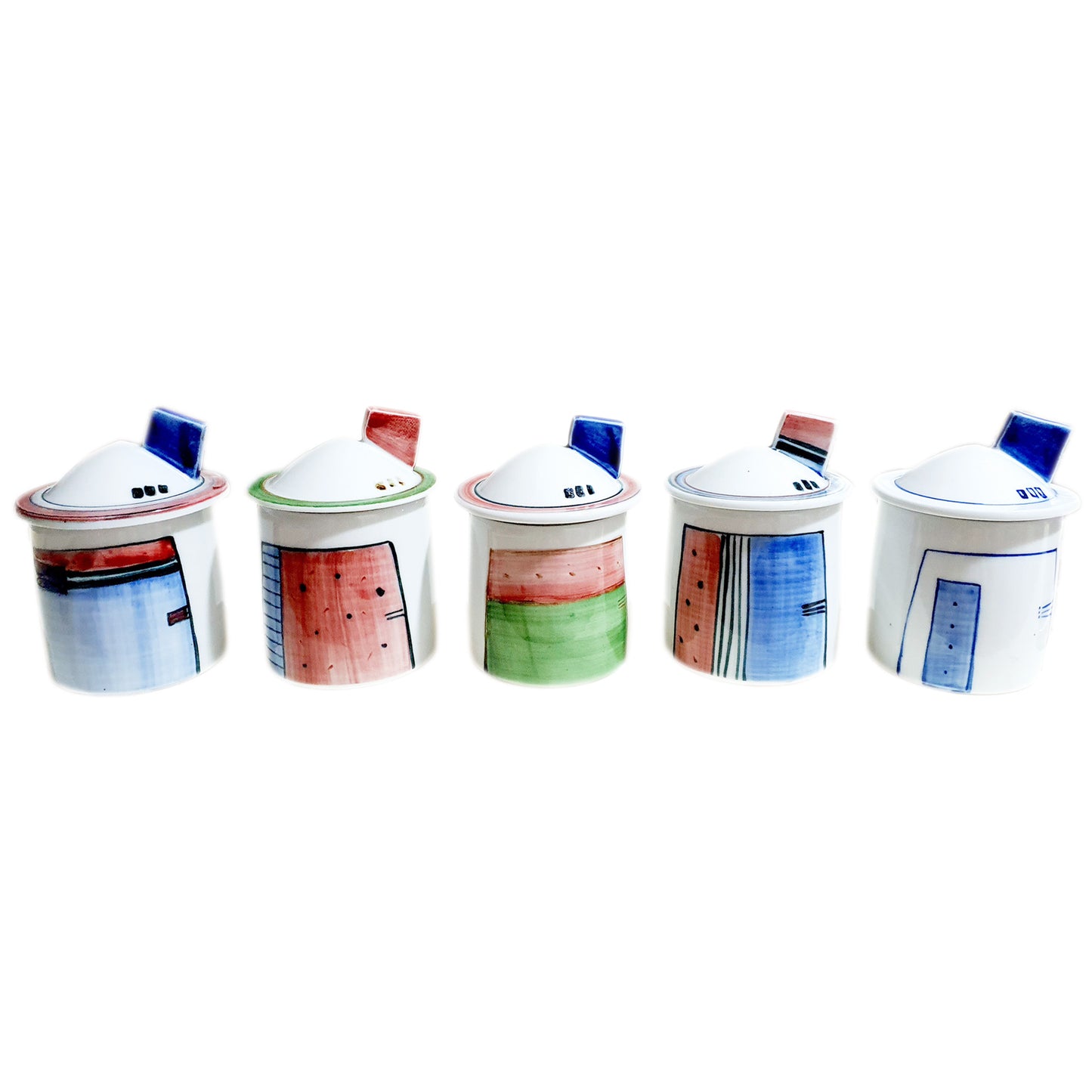 Blue Roof House Spice Jar