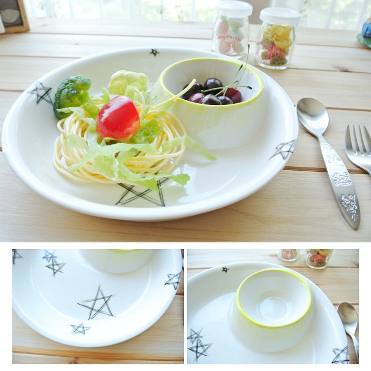 Unique Star Pasta Plate 260mm