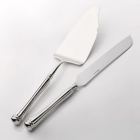 Swan 2-Pcs Cake Server & Cake Knife Set