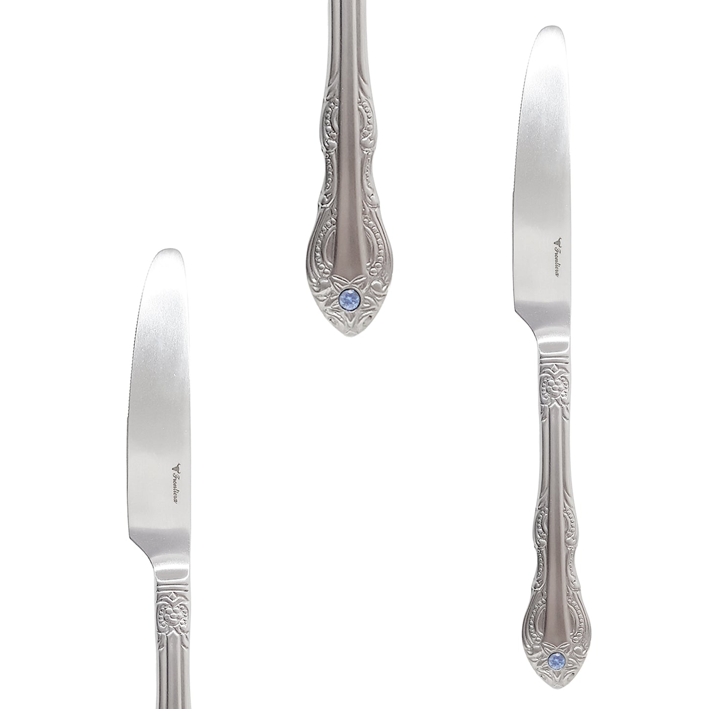 Luna Sapphire 24Pcs, 4-Person Cutlery Set