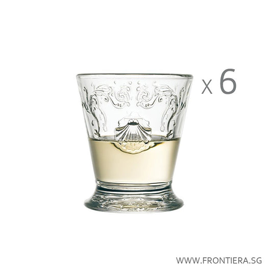 Versailles Tumbler 250ml [Set of 6] 𝟮𝟬% 𝗢𝗙𝗙