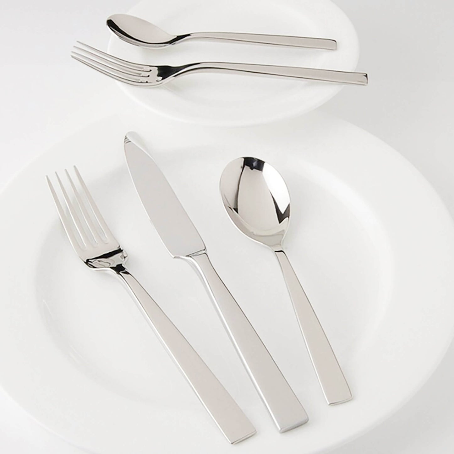 Frontiera White Night 30-Pieces, 6 Person Cutlery Set