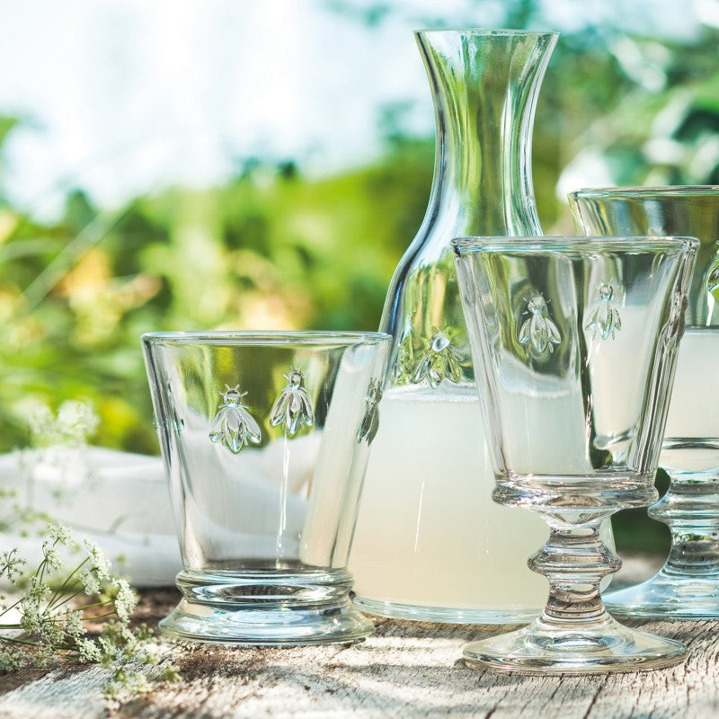 Abeille Bee Set of 6 Large Goblet Glass Ø95xH160mm, 350ml