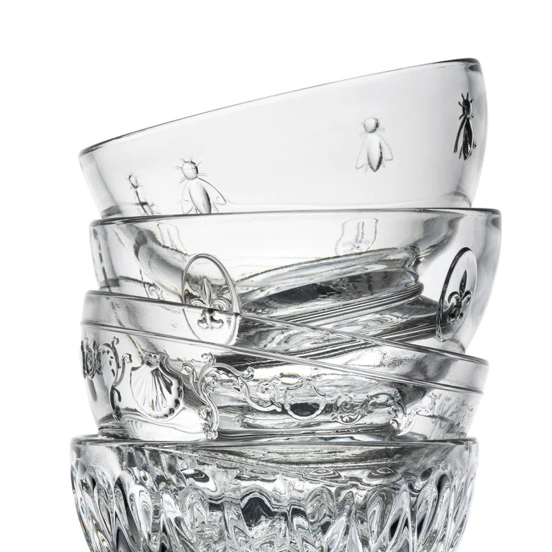 Abeille Bee Set of 6 Dessert Bowl Glass (S) Ø105xH66mm, 270ml