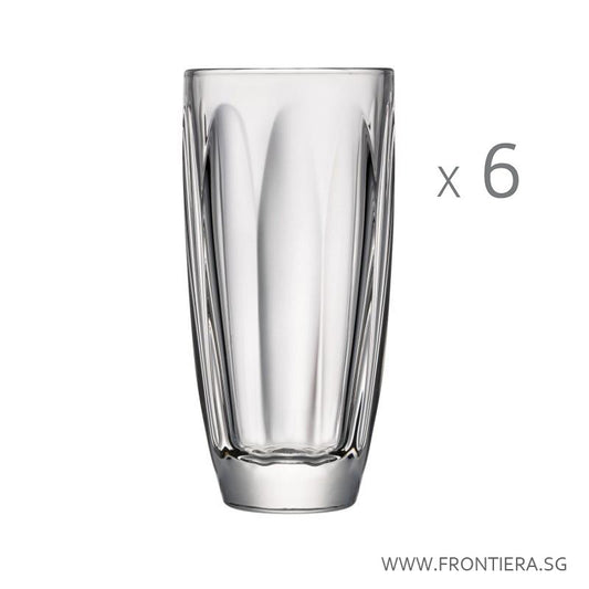 Boudoir Long Drink Glass 350ml [Set of 6] 𝟏𝟓% 𝐎𝐅𝐅