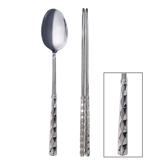 Diamond Oriental Spoon / Chopsticks