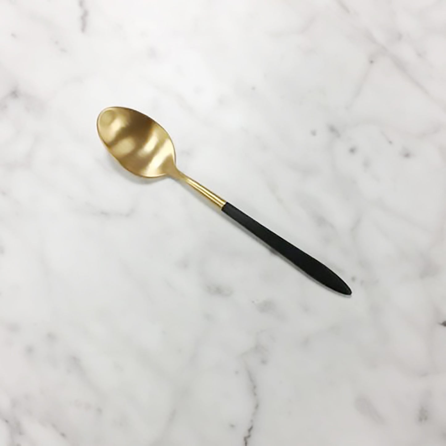Epic Black Gold Coffee Spoon 158mm