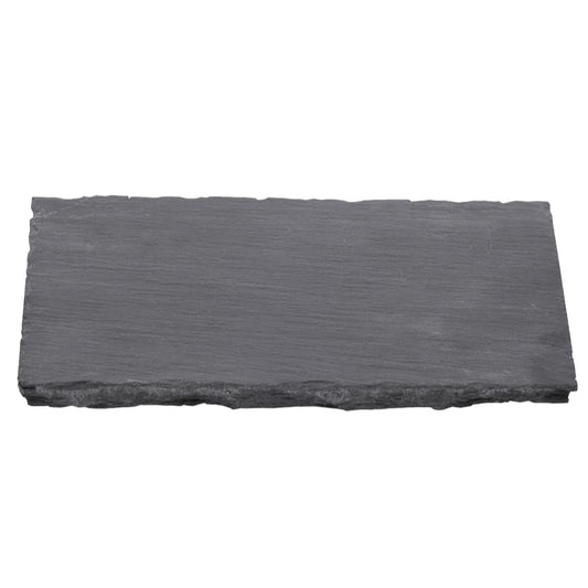 Natural Black Slate Tray with Chalk (Set) 28cm x 20cm