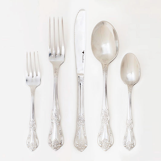 Frontiera Rose 30Pcs, 6-Person Cutlery Set 𝟐𝟎% 𝐎𝐅𝐅